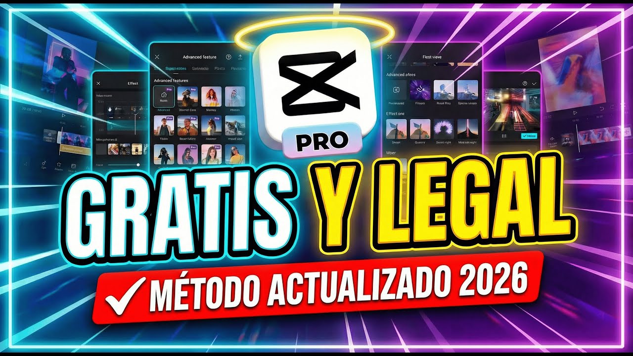 ✅️ CapCut PRO Gratis 👉Todo Funcionando Sin Cuenta PRO la mejor versión