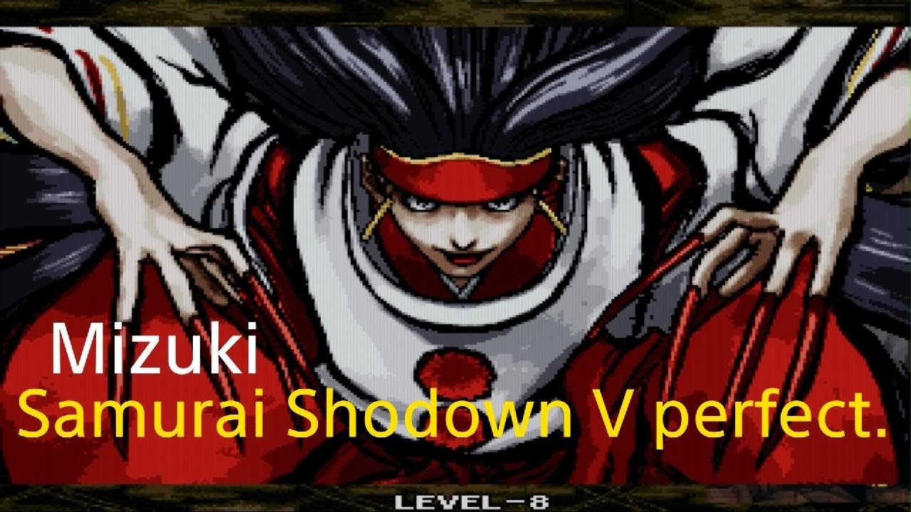 SAMURAI SHODOWN V perfect . Mizuki. Level 08.