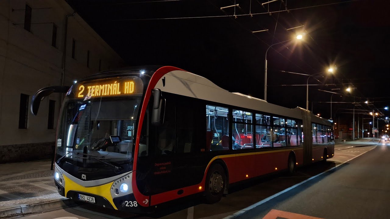 Průlet linkou 2 s pohledem z venku