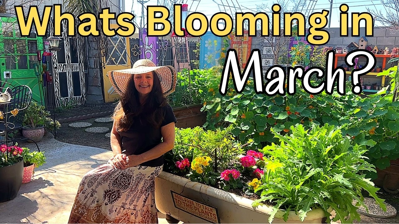 March Garden Tour | So Much Blooming Already