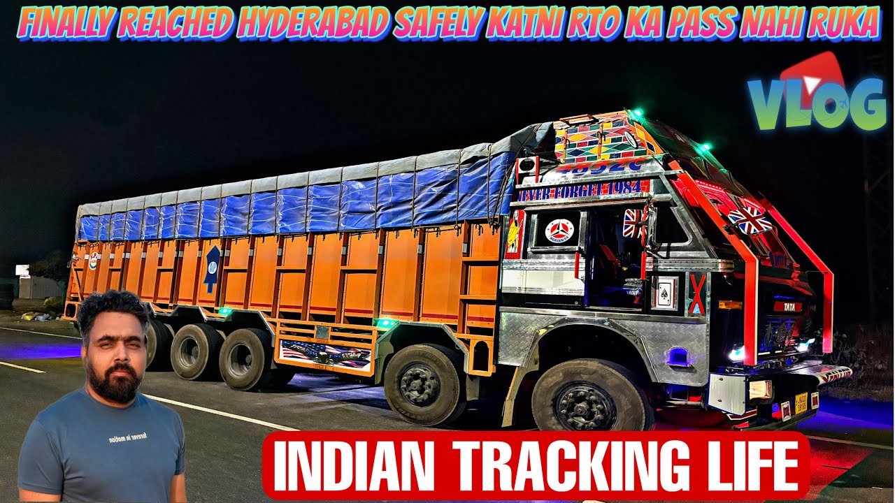 Finally reached Hyderabad safely || Katni RTO Ka Pass Nahi Ruka @Mirza_jk02