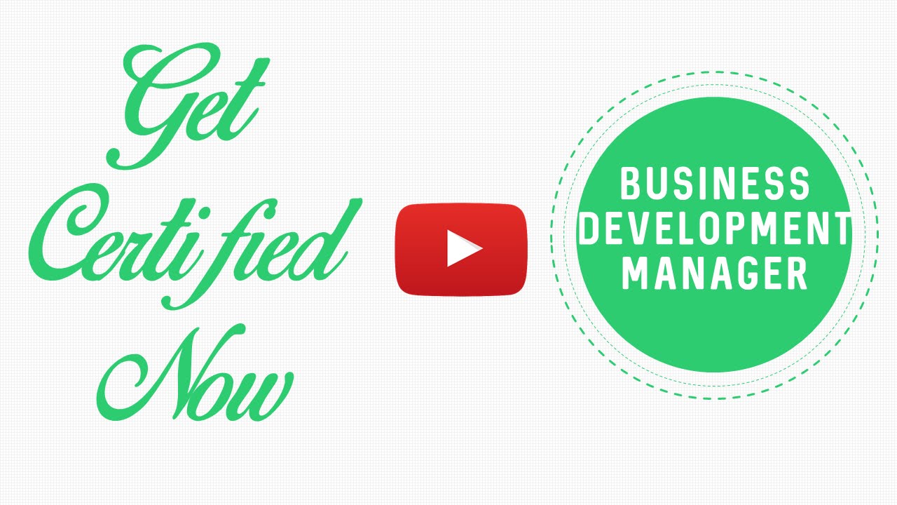 Business Development Manager  | Assessments | Certifications | Exams