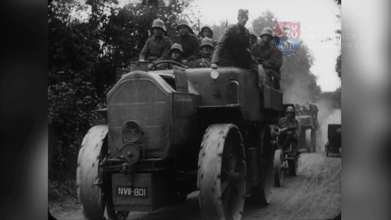 Československé armádní manévry r. 1923 u Poličky