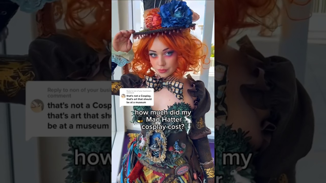 Can&rsquo;t believe how much this cost ! 😳 #costume #cosplay #madhatter #disney #upcycling #fashiondesign
