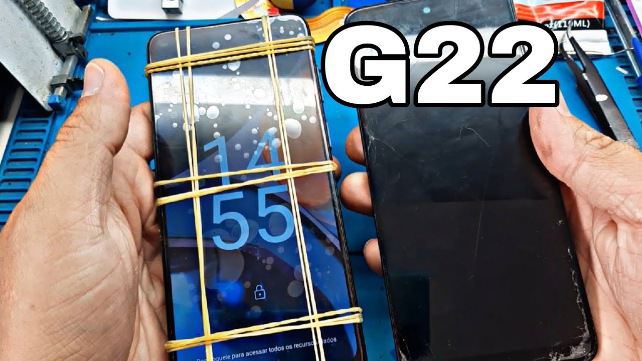 TROCA DE TELA + ARO DO MOTO G22 📱 | Guia Completo para Deixar Seu Celular Novo!