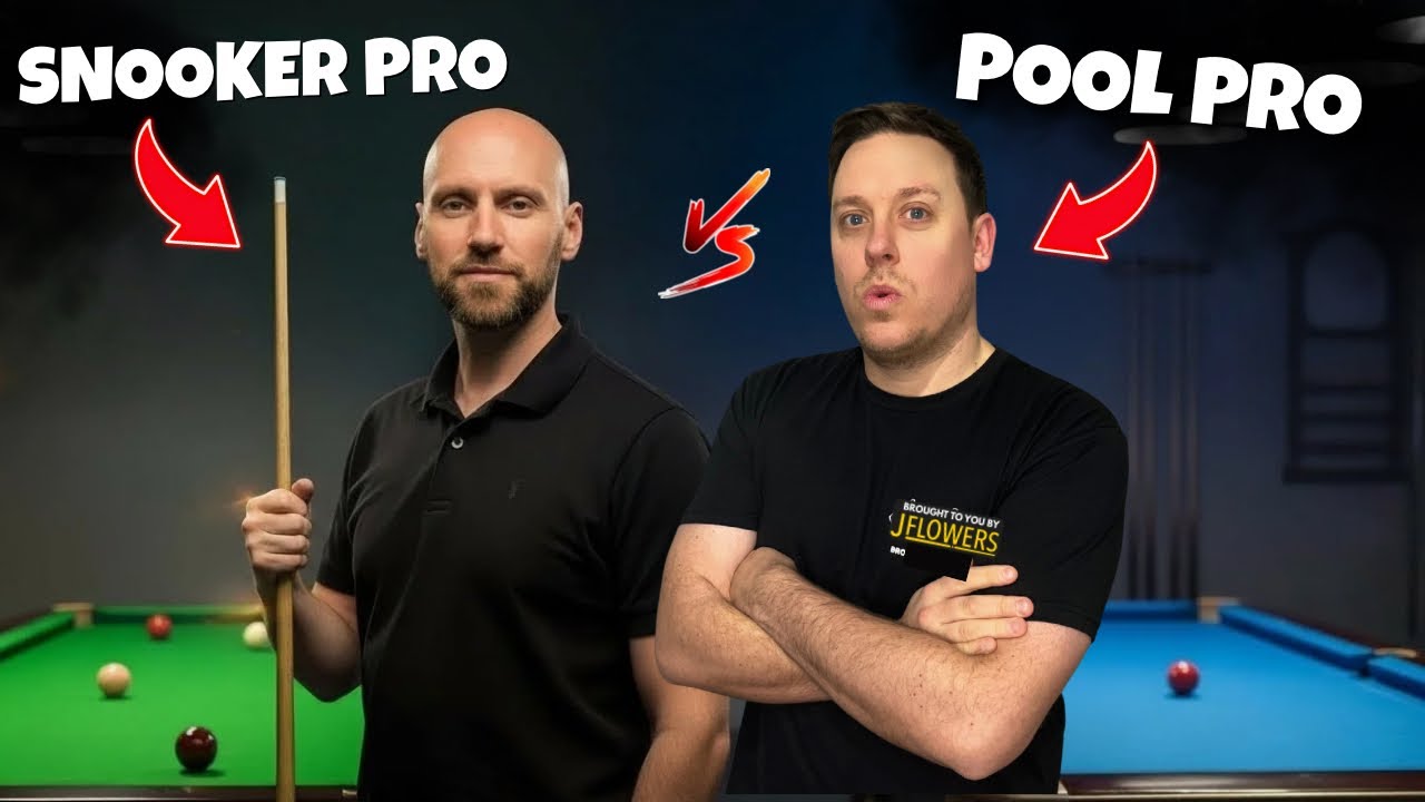 Can a Snooker PRO (Ian Burns) beat me ( a PRO Pool Player ) at Nineball !