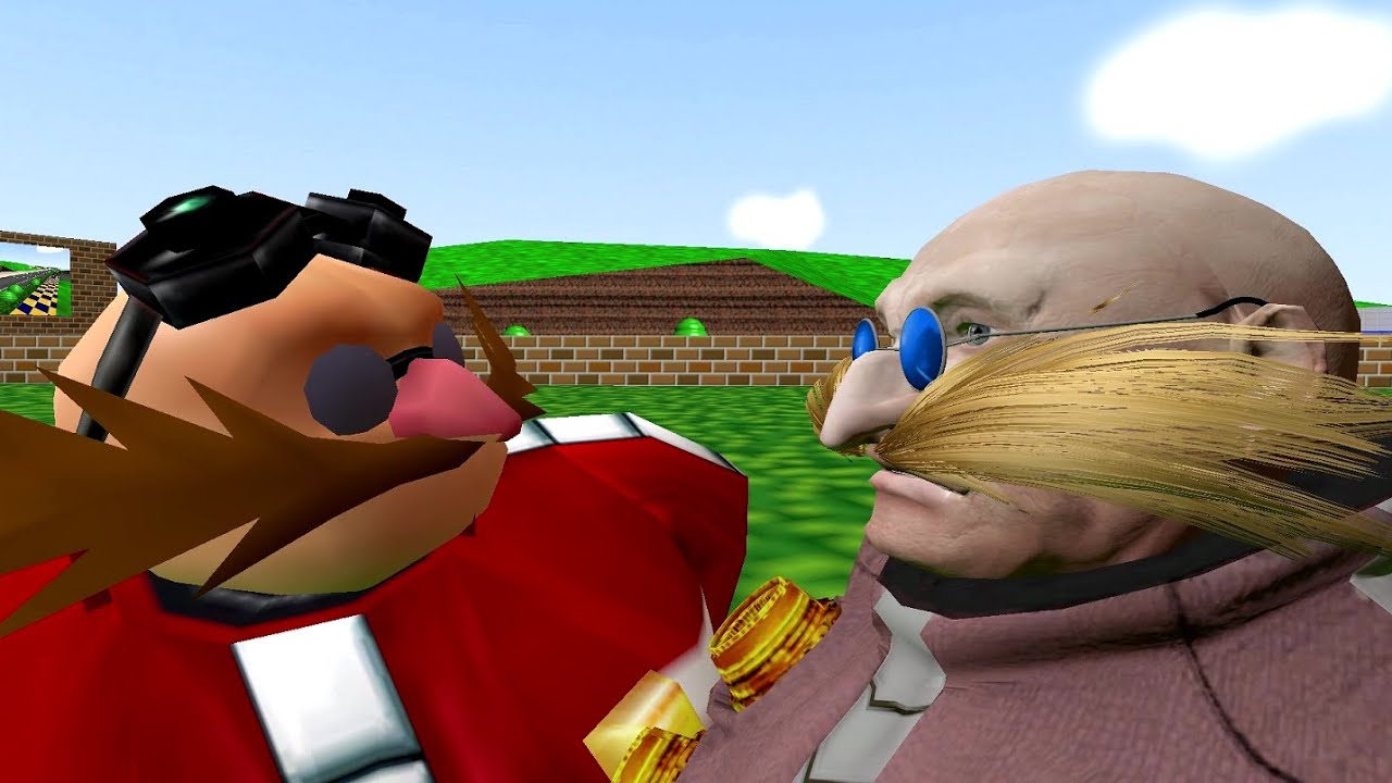 Sonic 06 Eggman meets SA1 Eggman and Sonic - Sonic Gmod Animation