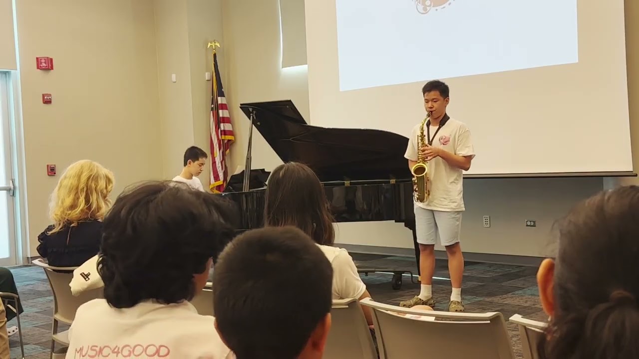 Shostakovich Waltz No. 2 by Leo Zhang, Sax & Ethan Zhang, piano