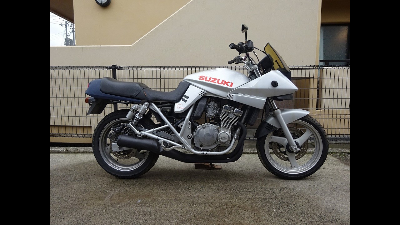 GSX250S(GJ76A)始動動画 カタナ 刀 @JunkYard069