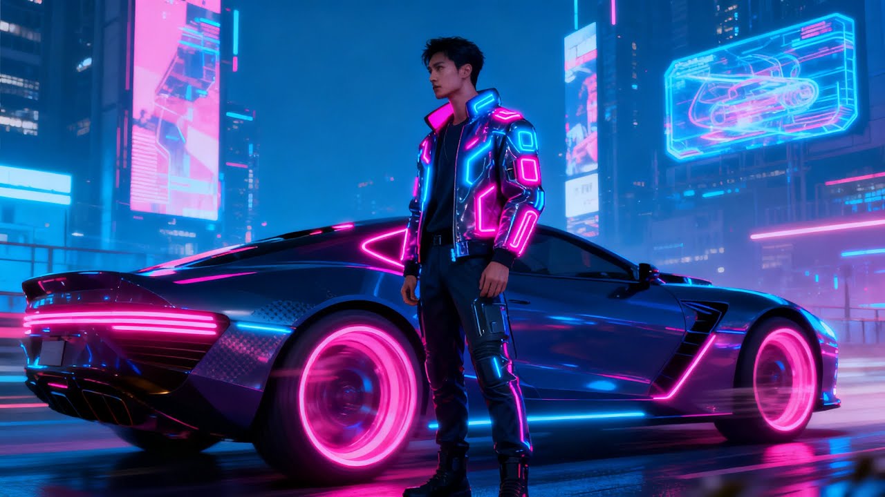 Cyberpunk, Retrowave and Dark, Electronic music, Synthwave#synthwavemania #electronic #cyberpunk
