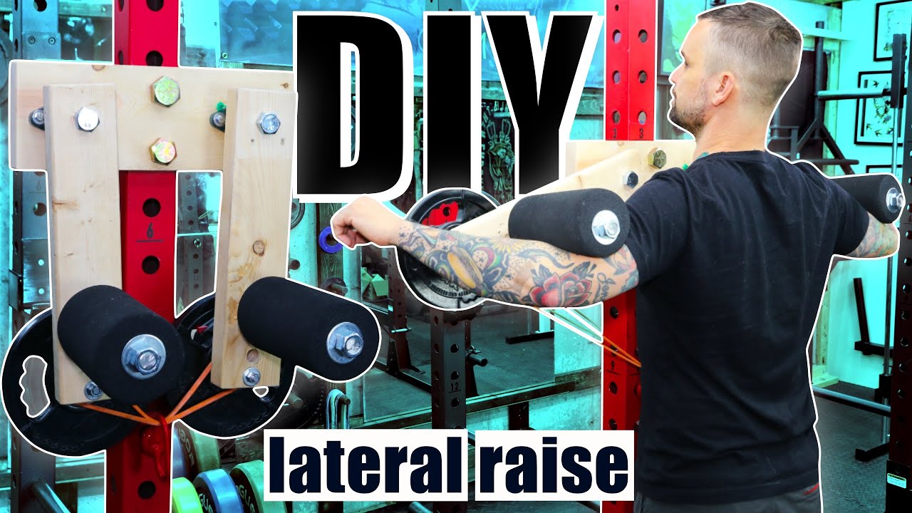 DIY Lateral Raise Machine | How to build equipment for your home gym