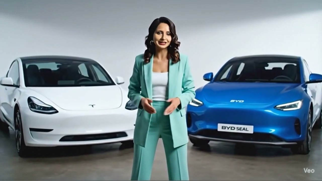 Tesla vs BYD Electric Cars Head to Head | Tesla vs BYD Электрокары Лоб в Лоб