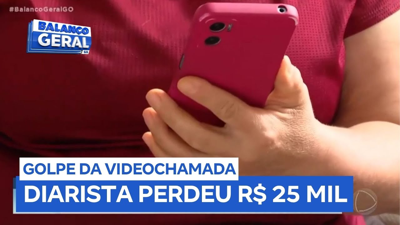 Diarista perde R$ 25 mil ao atender videochamada de falso funcionário de banco