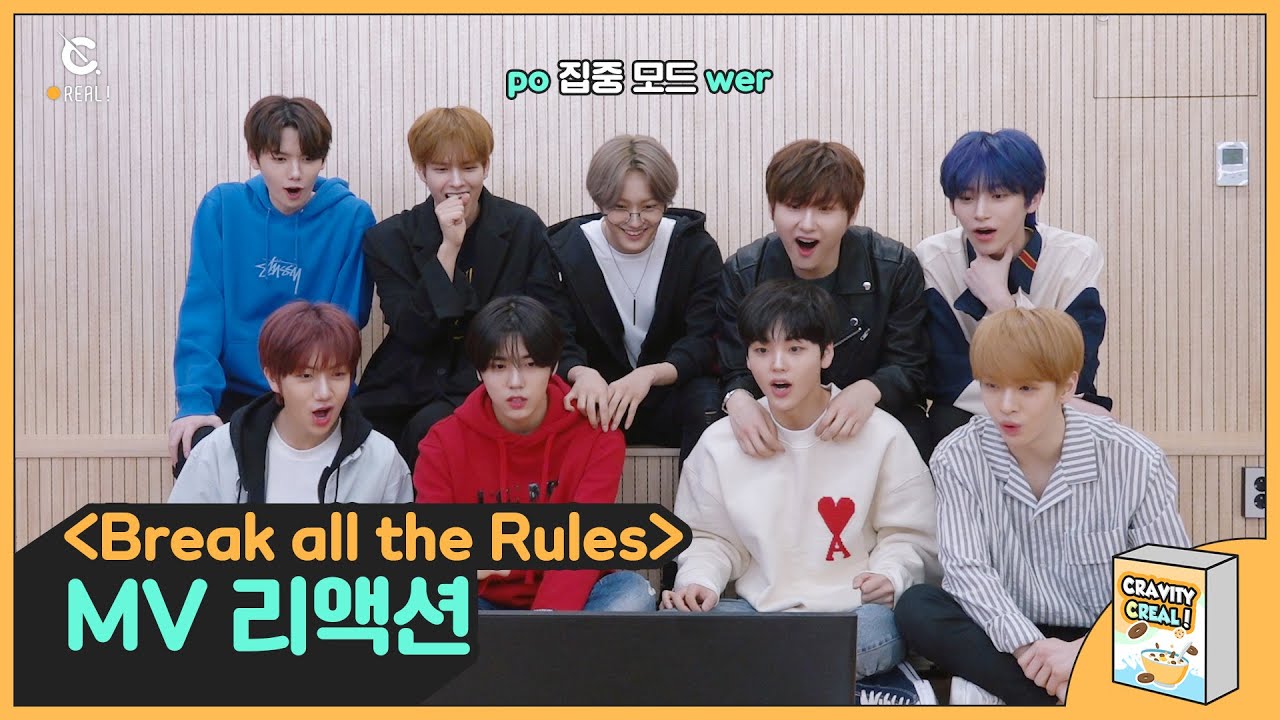 [C-Real] 'Break all the Rules' MV Reaction ㅣ 크래비티 (CRAVITY)