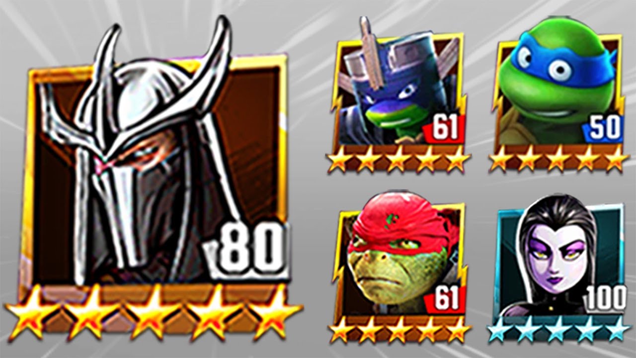 TMNT Legends Shredder, Leo Larp, Raph movie, Leo Classic, Shinigami