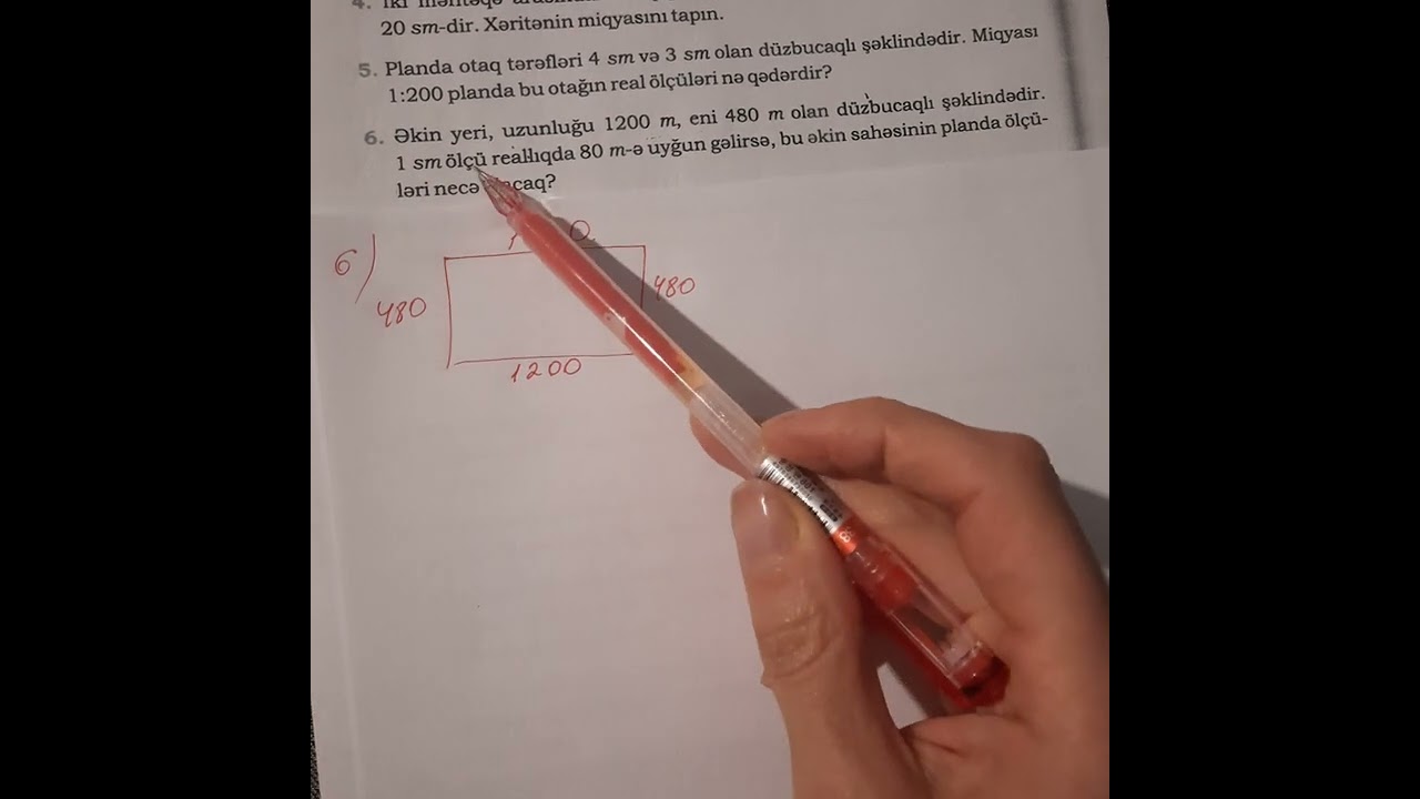 4 cu sinif Miqyas genis izahi.