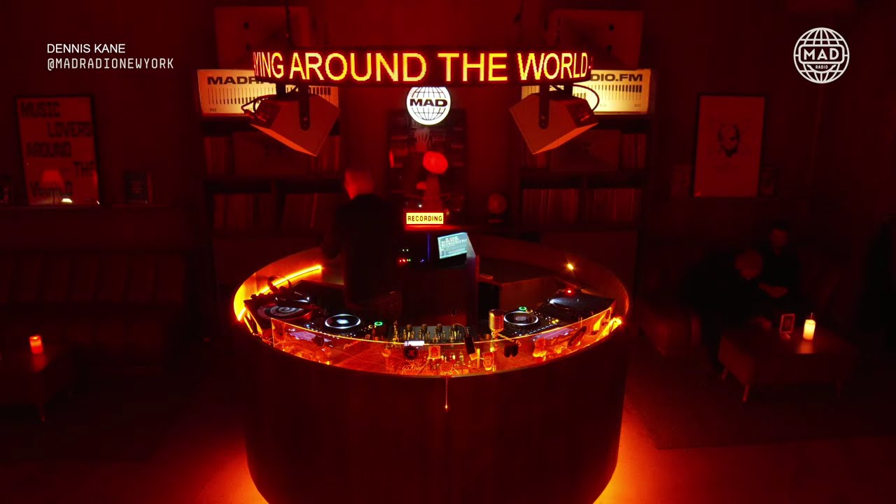 DENNIS KANE — Live DJ Set at Mad Radio New York | House / Deep House