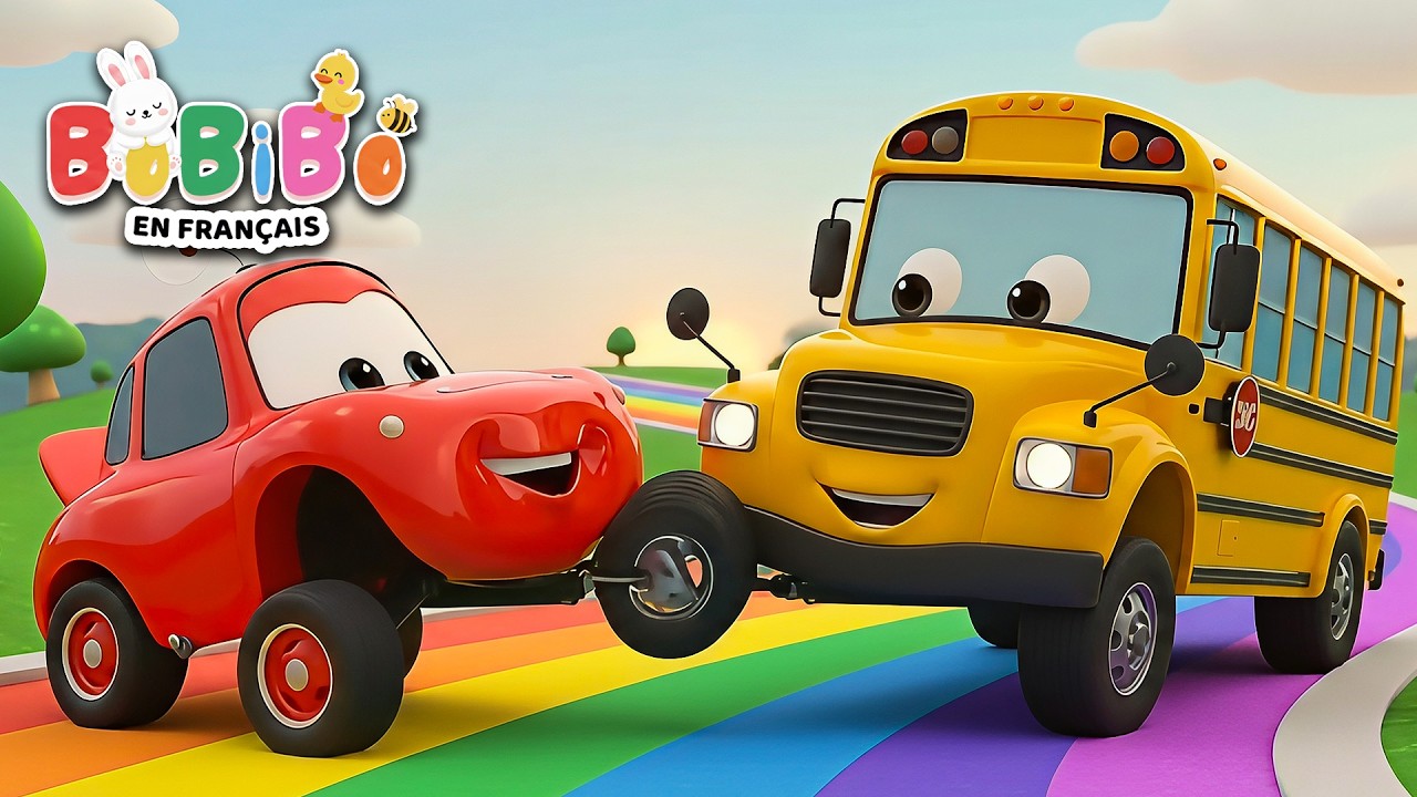 🚗🚌🚒 Les Moyens de Transport en Couleurs | Compilation Géante pour Bébé | BoBiBo en Français