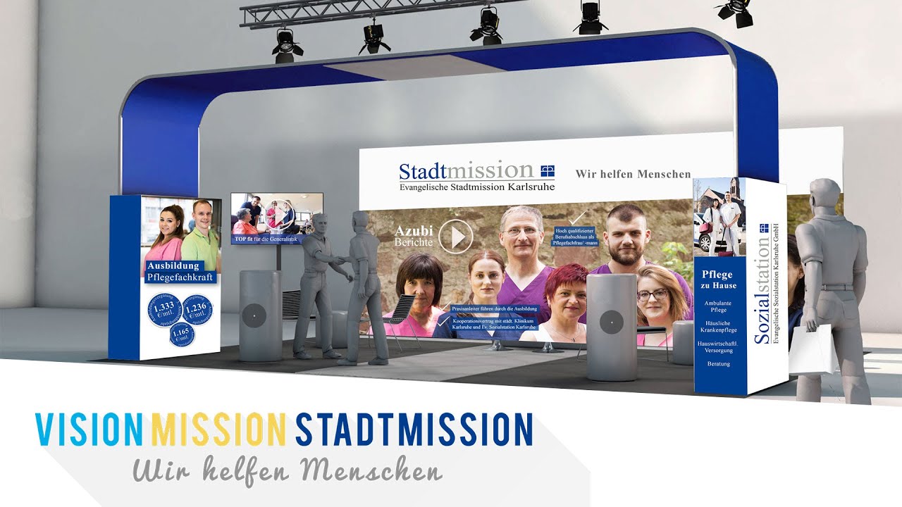Pflegefachausbildung: Azubi Messe Einstieg Beruf der IHK Karlsruhe