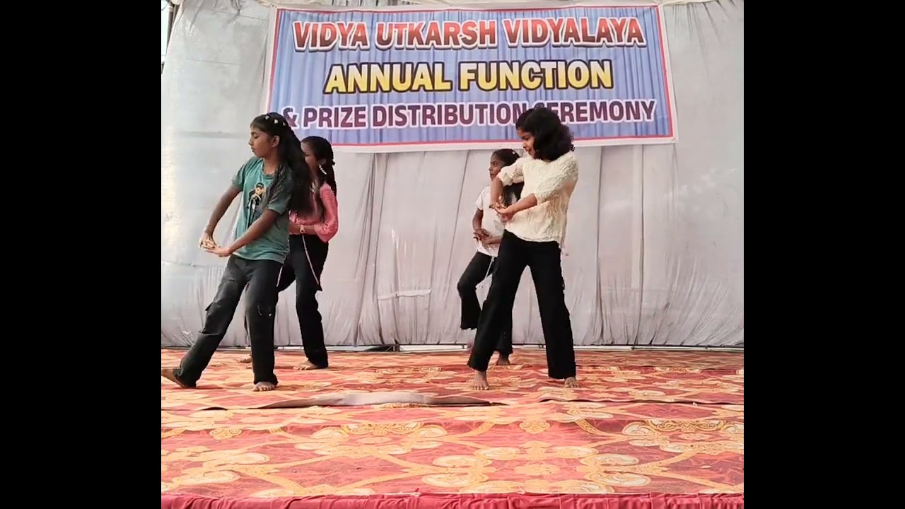 Chham Chham | Teri bato me uljha jiya | Remix Song Dance Performance | Vidya Utkarsh Vidyalaya 