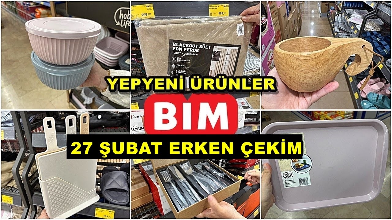 BİME KOŞUN HEMEN ALDIK💃BİM 27 ŞUBAT 2026 CUMA💃/GERÇEK İLK VE TEK ERKEN ÇEKİM❗️/YEPYENİ ÜRÜNLER/