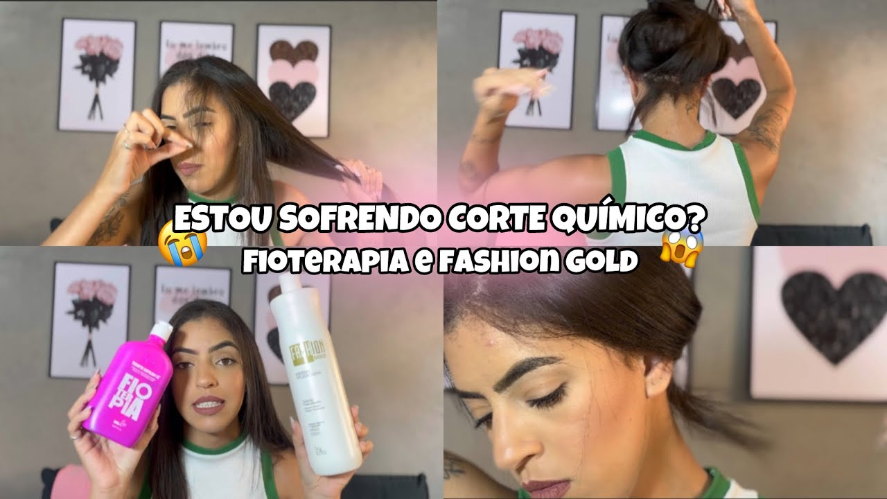 HISTÓRIA DO MEU CABELO | sofri corte químico, progressiva sem formol, fioterapia, fashion gold…
