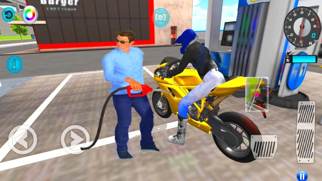 3D Driving Car Simulator - New bike gas station in New video - Car Android Gameplay
