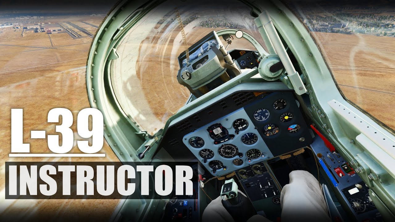 My First Time Instructing From the Back Seat! L-39 | Circuits