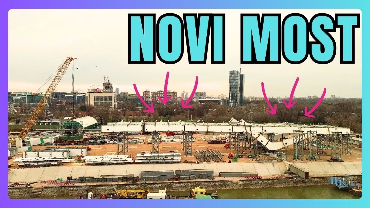 U pripremi skela za bočne elemente novog savskog mosta