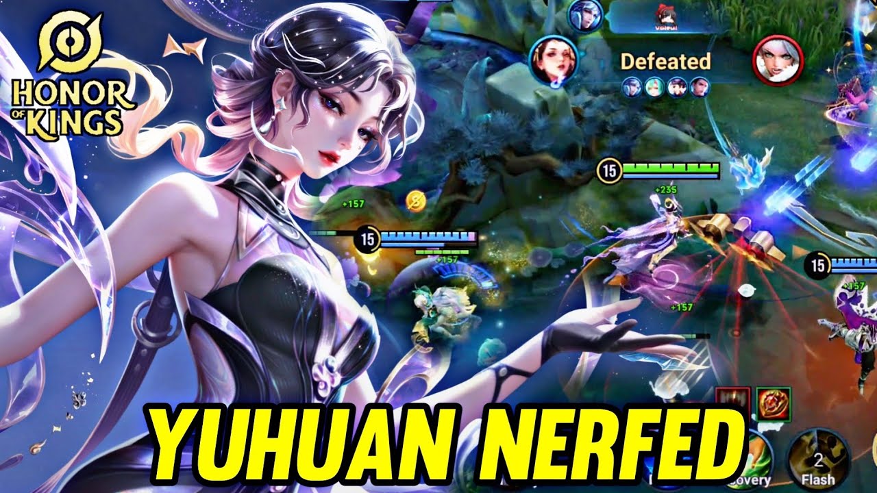 HOK : YUHUAN NERFED GAMEPLAY - HONOR OF KINGS