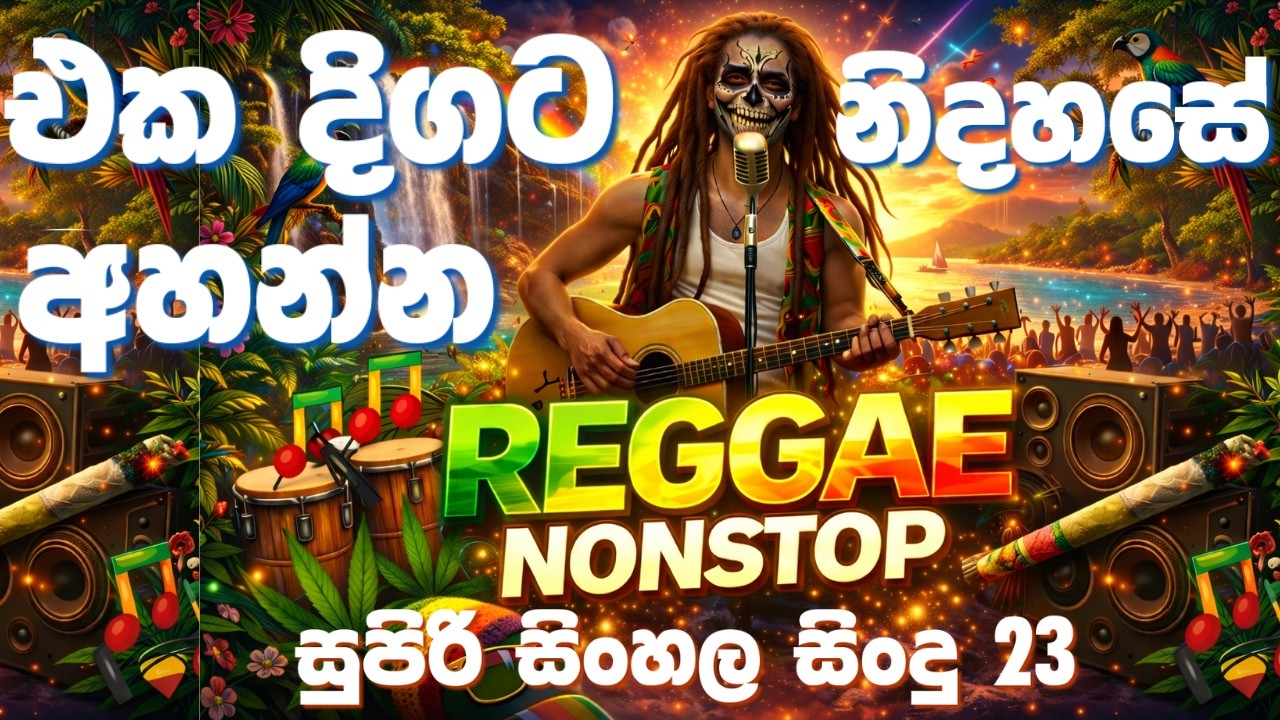 සුපිරිම සිංදු එක දිගට අහන්න 🔥🎧| Reggae Nonstop Mix | Best Sinhala Reggae Song Collection