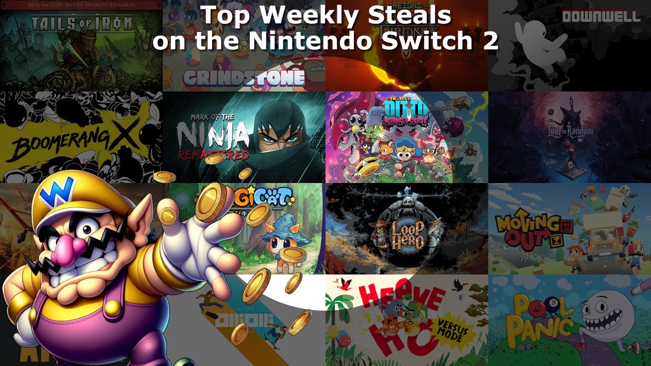 Top 50 Weekly Steals on the Nintendo Switch and Nintendo Switch 2 [through 1/23/26]