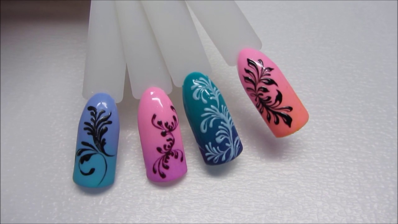 Mousse Gel Indigo - Ornament nails - Ornamenty na paznokciach