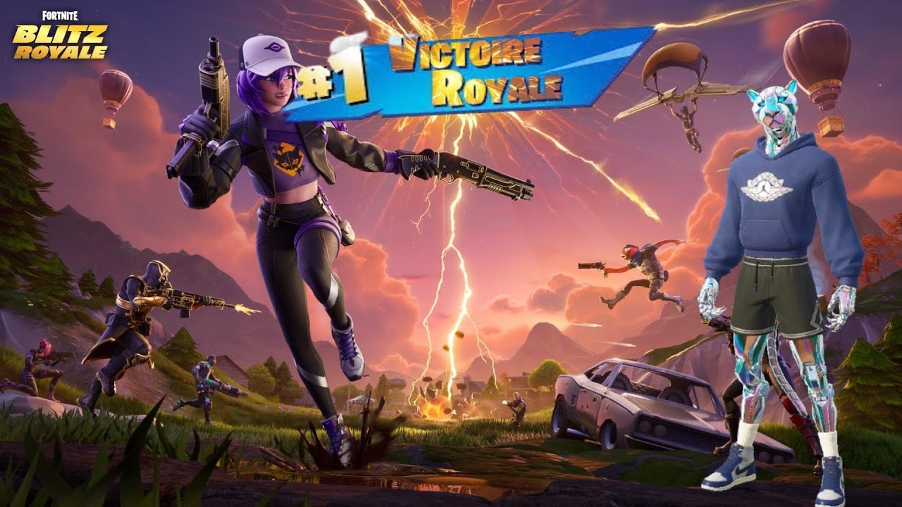 Je fais top 1 dans la semaine 4 du blitz royal