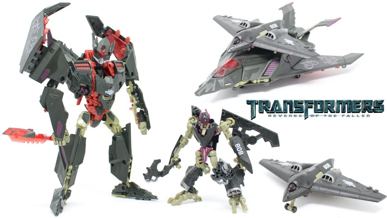 Transformers ROTF Voyager Class Mindwipe & Scout Class Skystalker Review