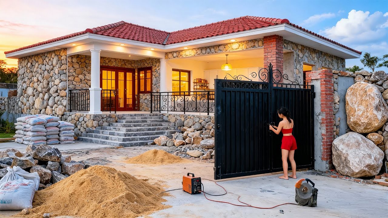 Finishing My Dream Farm Gate: Installing a Sturdy Iron Door (Start to Finish)