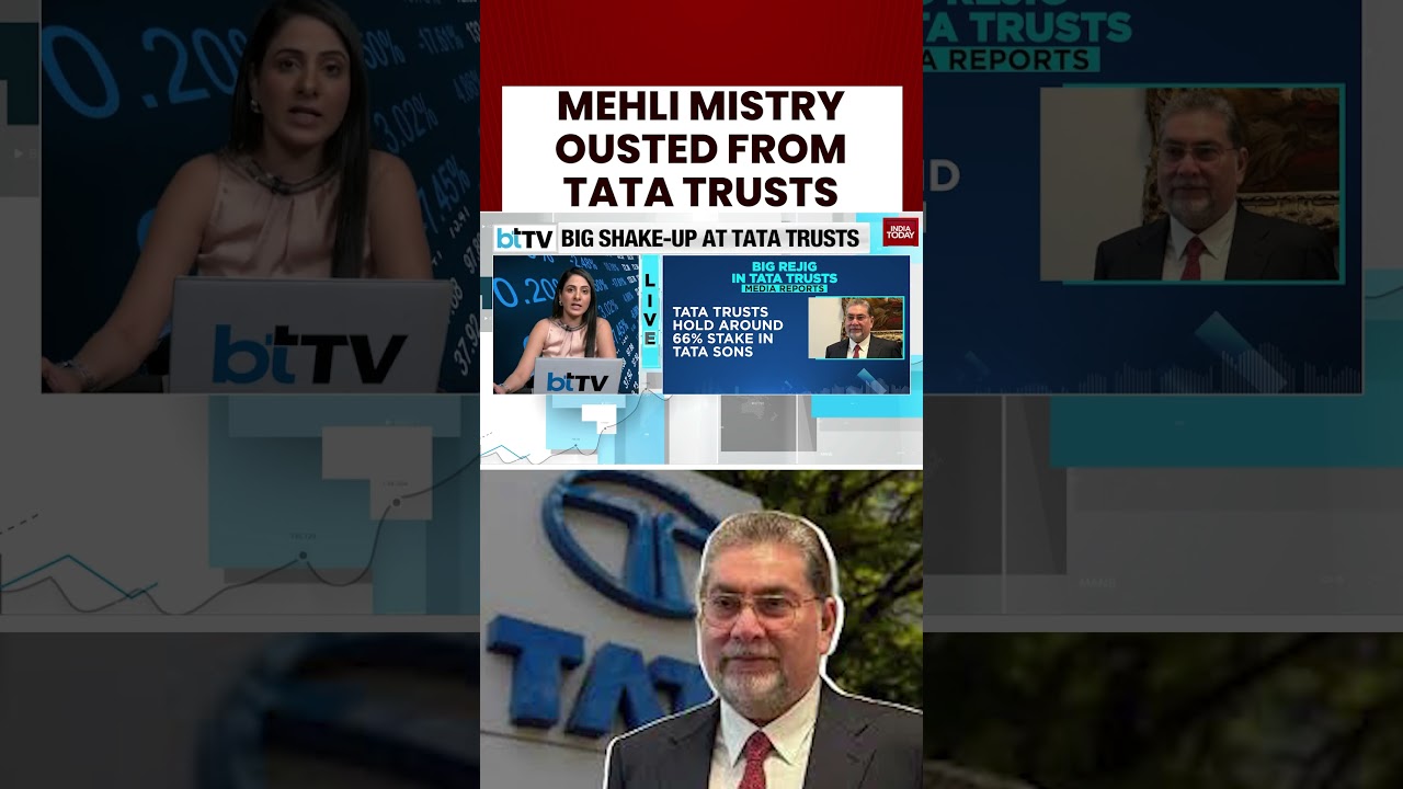 Мехли Мистри исключена из Tata Trusts | Крупные изменения в управлении Tata Group #tatagroup