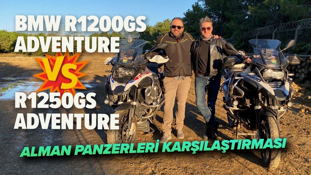ALMAN PANZERLERİ KARŞILAŞTIRMASI | BMW R1200GS ADVENTURE - R1250GS ADVENTURE