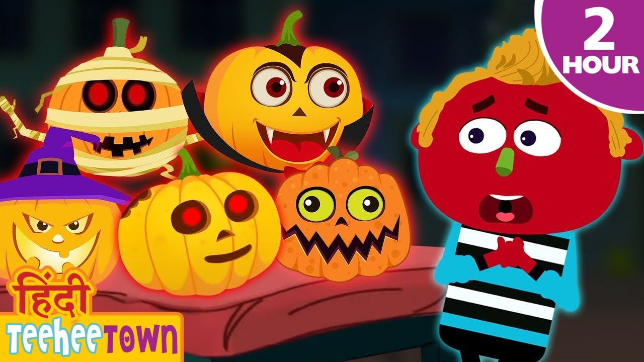 Spooky Halloween Pumpkin Songs + Scary Songs For Kids By Teehee Toli