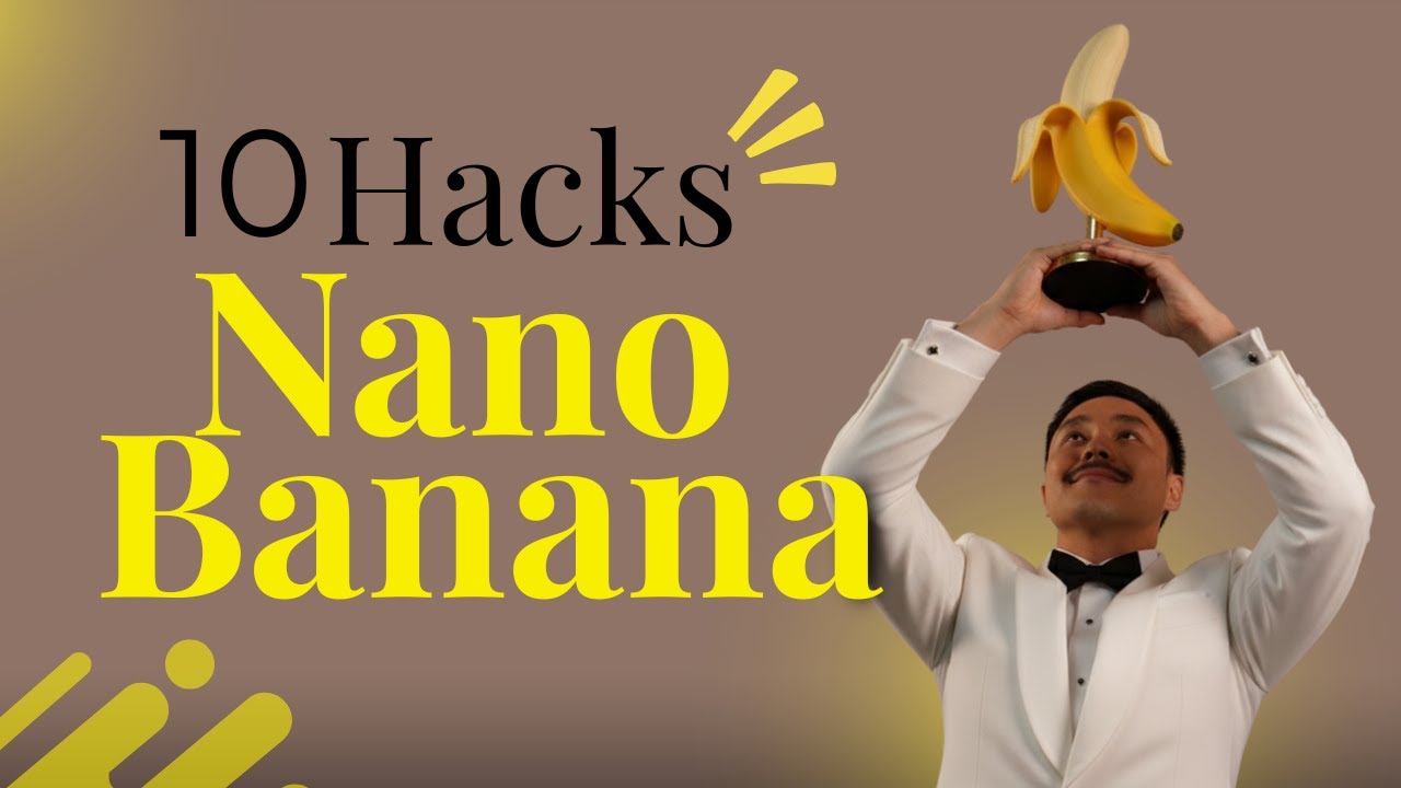 Google NANO BANANA: 10 Formas de uso (de graça)