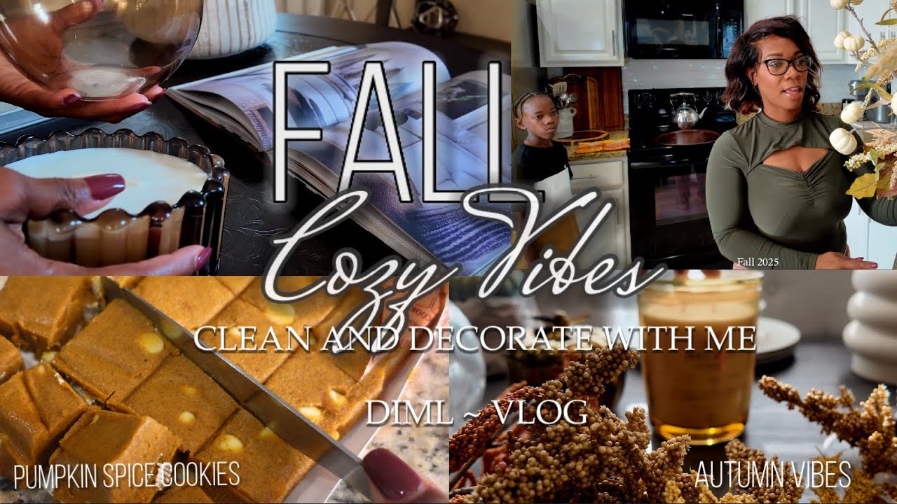*NEW FALL 2025 DIML |CLEAN & DECORATE WITH ME | INSPIRATION FALL IDEAS | FALL VLOG | FALL VIBES