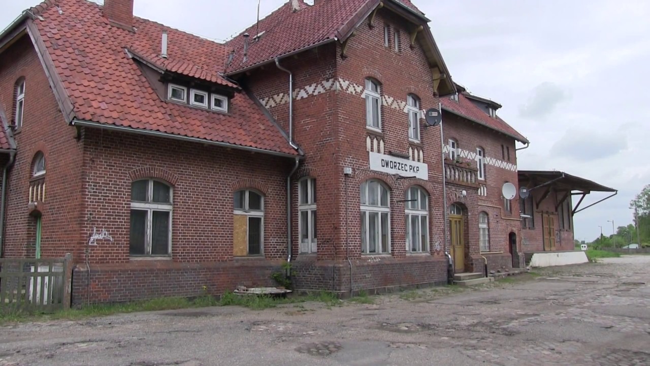 PKP MIKOŁAJKI - nieczynny dworzec w Krainie Wielkich Jezior Mazurskich