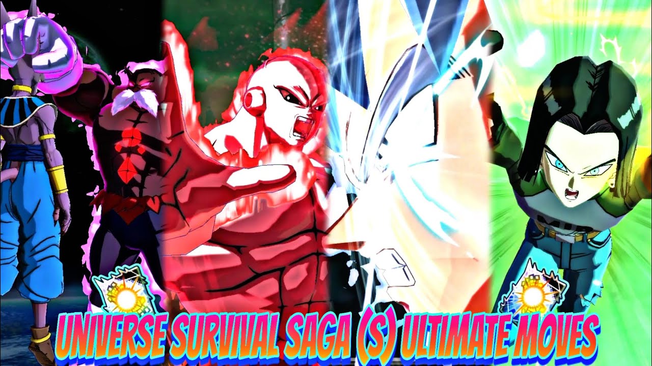 Universe Survival Saga (S) Ultimate Moves Animation!!!! 🔥 IN DRAGON BALL LEGENDS
