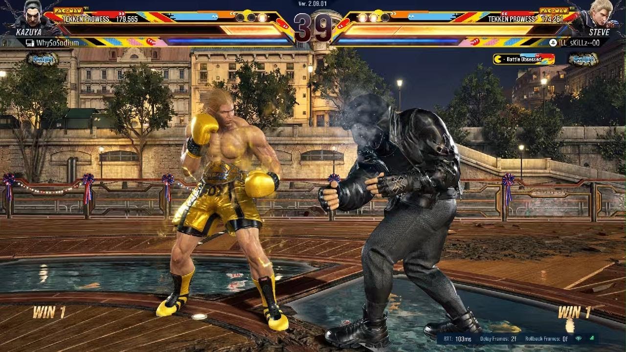 Steve vs kazuya 176