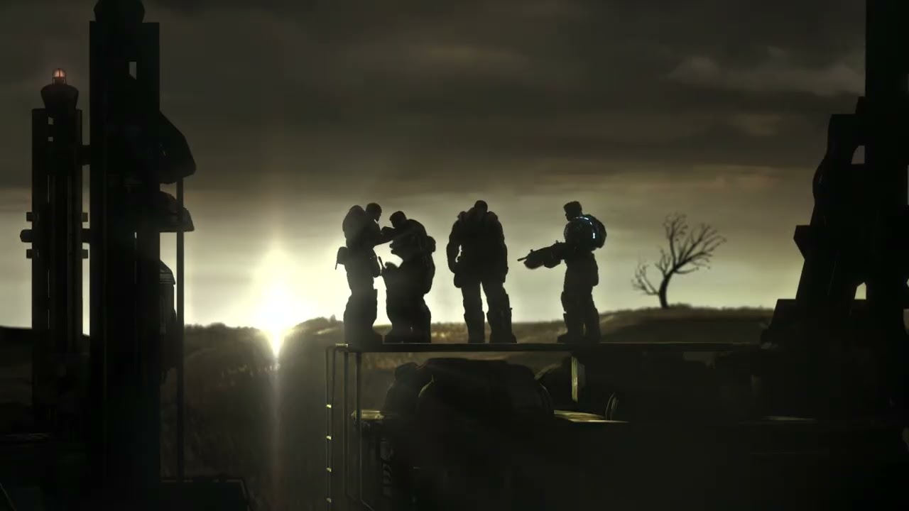 4K HDR | Gears of War 2 - Last Day (2008) dir. Joseph Kosinski