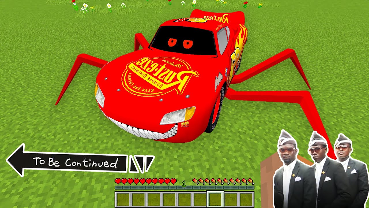 This is SUPER SCARIEST LIGHTNING McQUEEN.EXE in Minecraft ! Minions vs Scary McQueen GamePlay