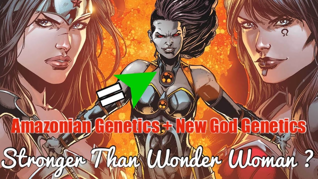 How Strong is Grail [ Darkseid Daughter ] New 52 ~ DC COMICS