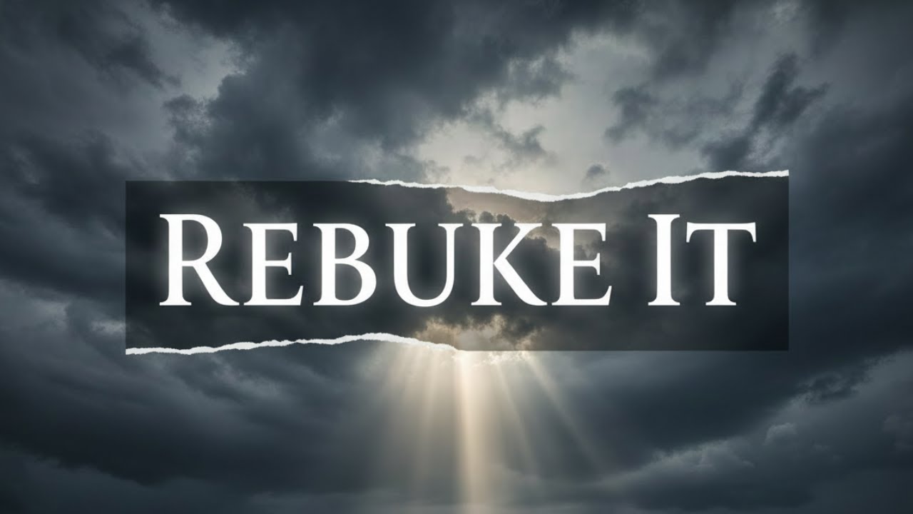 Rebuke It