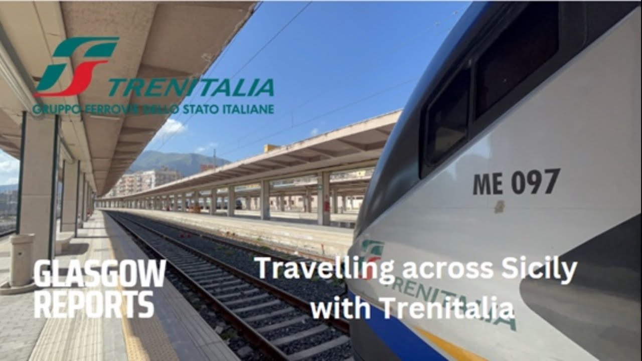 Travelling across Sicily by regional train: Palermo to Milazzo