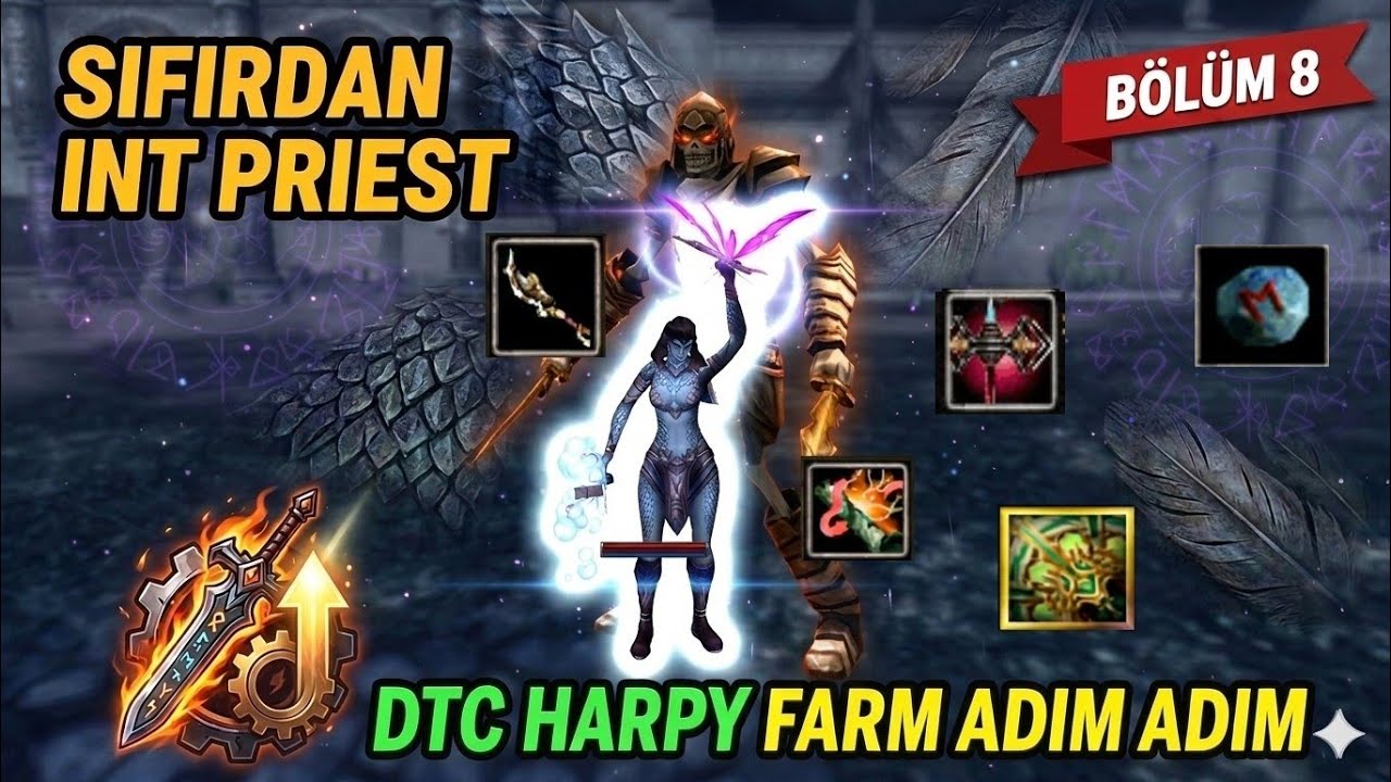 ZERO SIFIRDAN INT PRIEST SERİSİ 🔥 | Bölüm #8 - 2026 Güncel DTC  Farm  #knightonline #upgrade #farm 